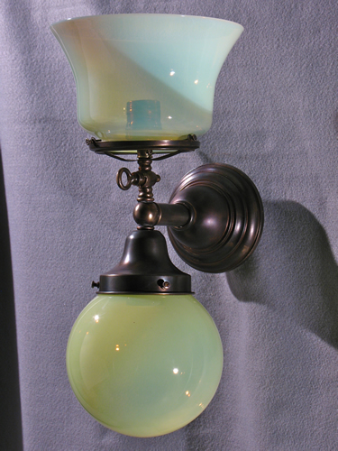 Single Gas & Electric Sconce